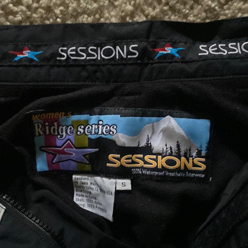 EUC SESSIONS Ridge Series Snowboard Snow Pants S
